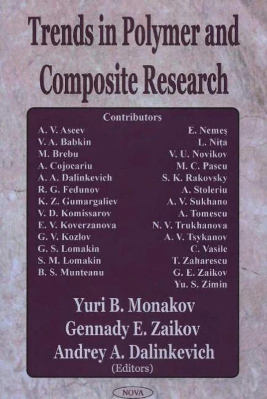 Trends in Polymer and Composite Research - Nova Science Publishers