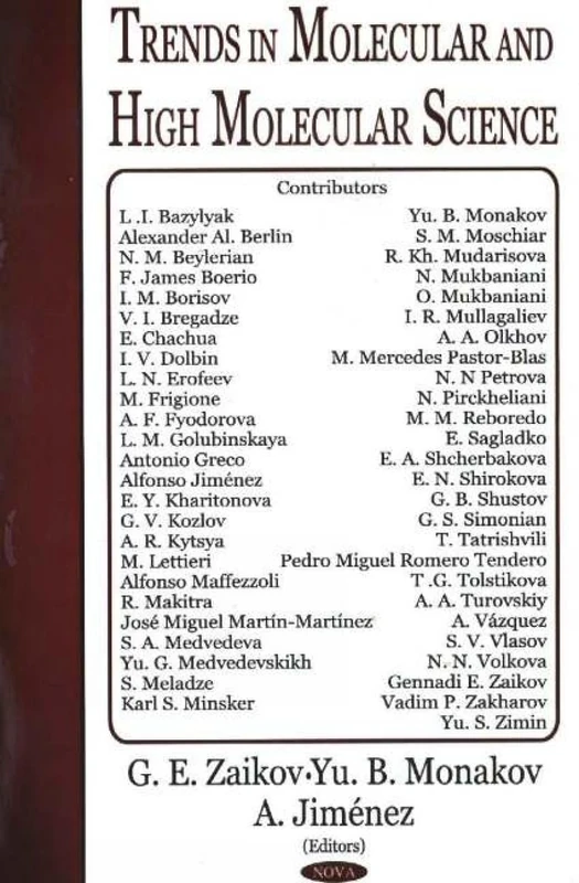 Trends in Molecular and High Molecular Science