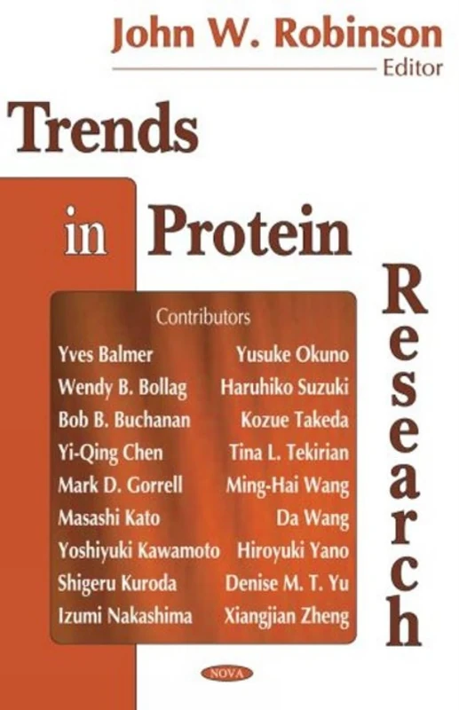 Trends in Protein Research - Nova Biomedical Books