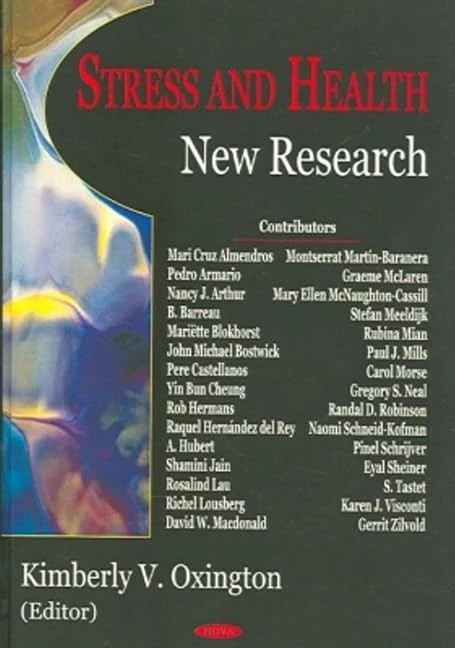 Stress and Health: New Research - Nova Science Publishers
