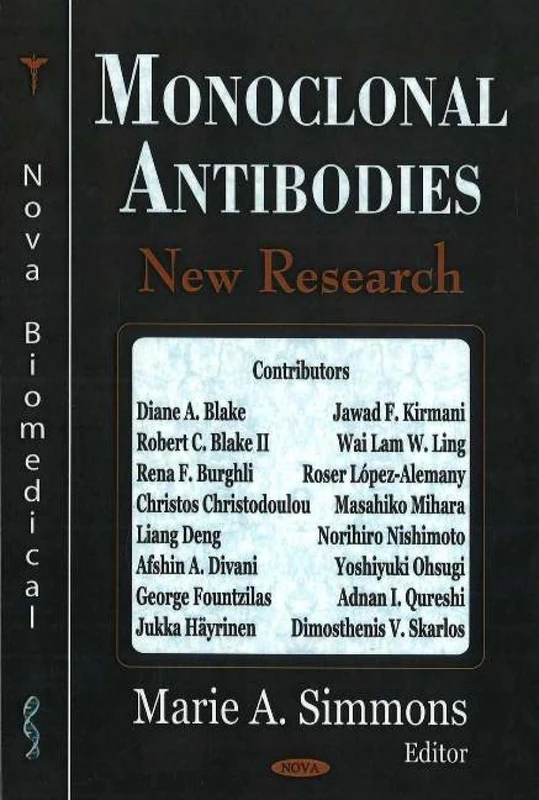 Monoclonal Antibodies: New Research - Nova Science Publishers - Image 1