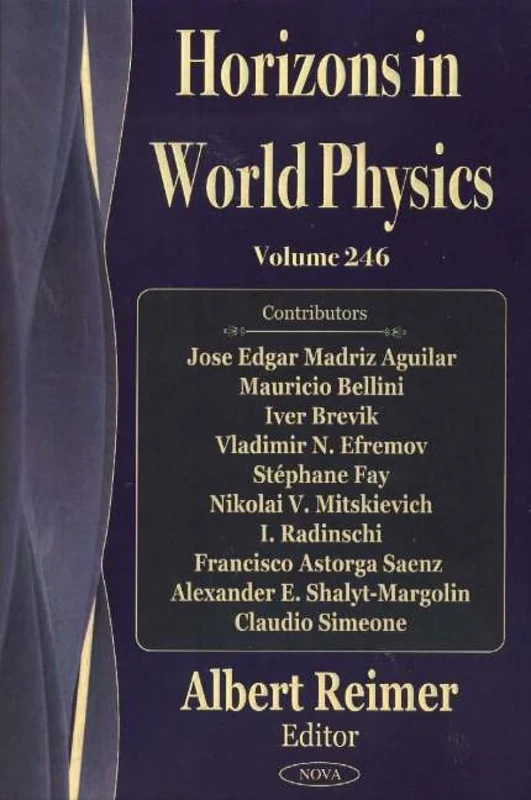 Quantum Cosmology Research Trends: Quantum Cosmology Research Trends v. 246 (Horizons in World Physics)