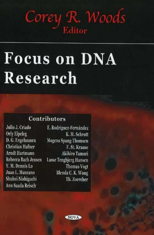 Focus on DNA Research - Nova Science Publishers Inc Book