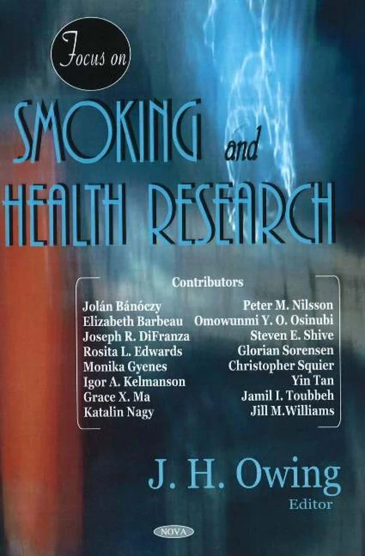 Focus on Smoking and Health Research - Nova Science Publishers
