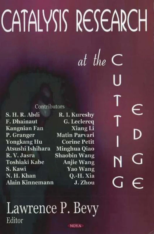 Catalysis Research at the Cutting Edge - Science Book