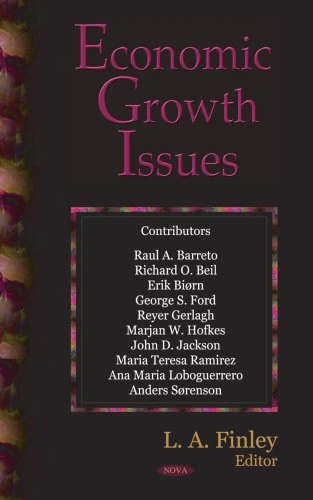 Economic Growth Issues - Nova Science Publishers Book