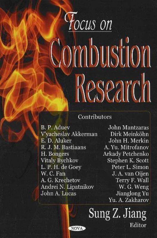 Nova Science Pub - Focus on Combustion Research Book