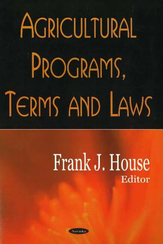 Agricultural Programs, Terms and Laws