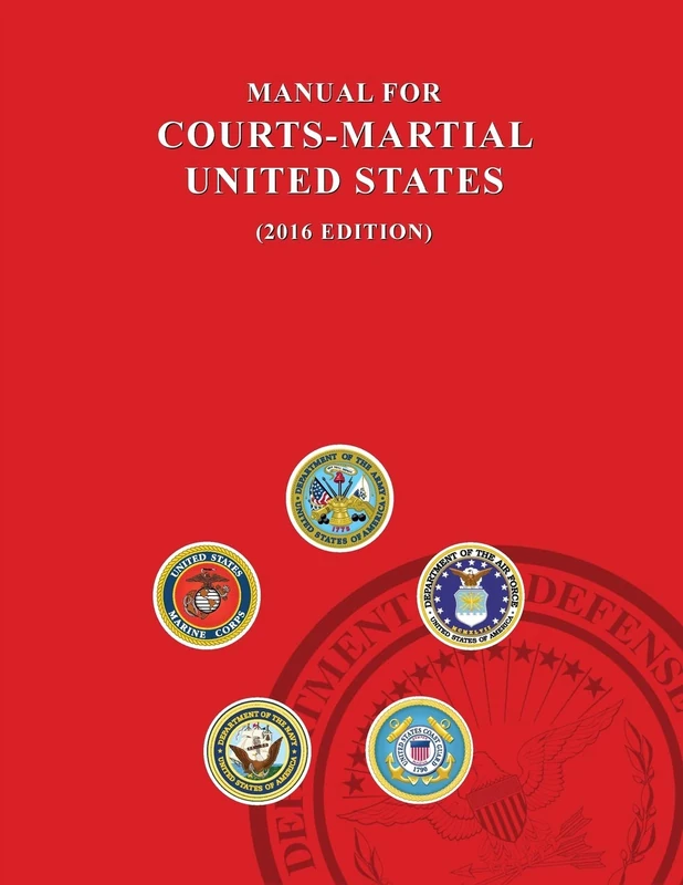 Manual for Courts-Martial, United States 2016 edition - Image 1