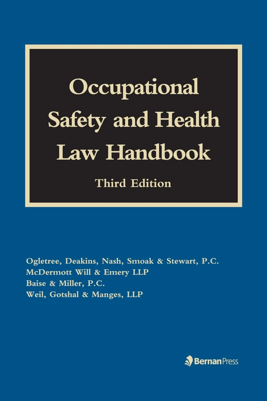 Occupational Safety and Health Law Handbook - Image 1