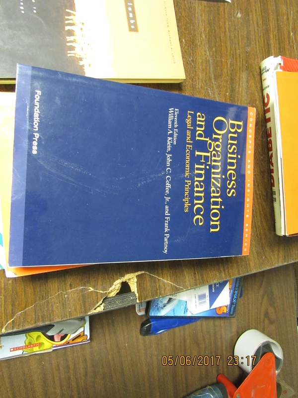 Business Organization and Finance, Legal and Economic Principles (Concepts and Insights)