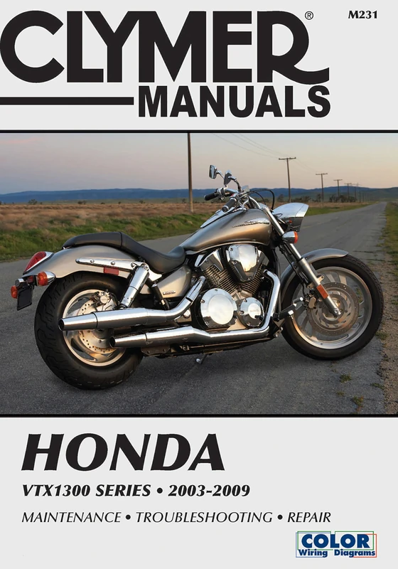 Clymer Honda VTX1300 Series 2003-2009 (M231) (Clymer Motorcycle Repair)