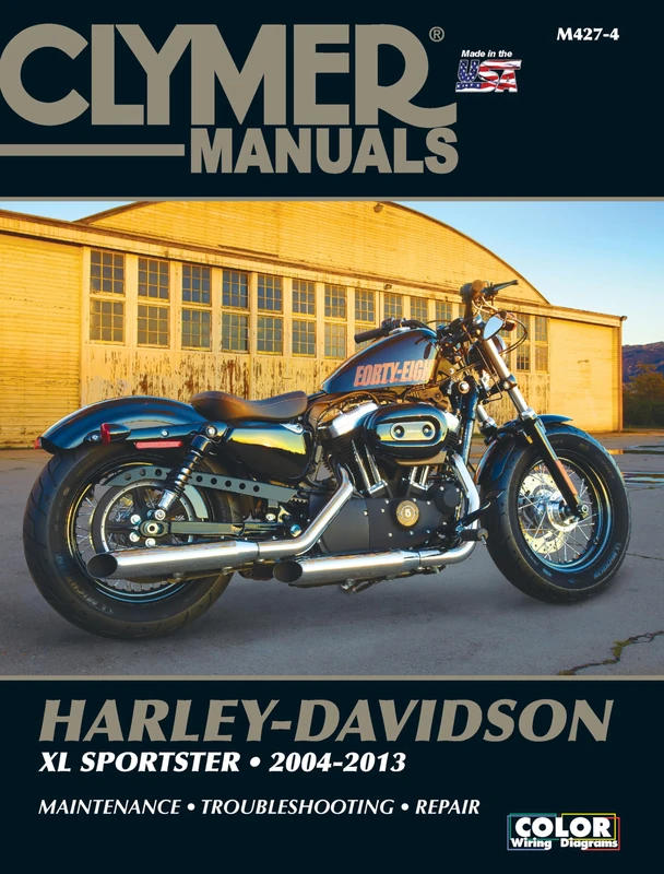 Harley-Davidson Sportster Motorcycle (04-13) Service Repair Manual (Paperback) - Image 1