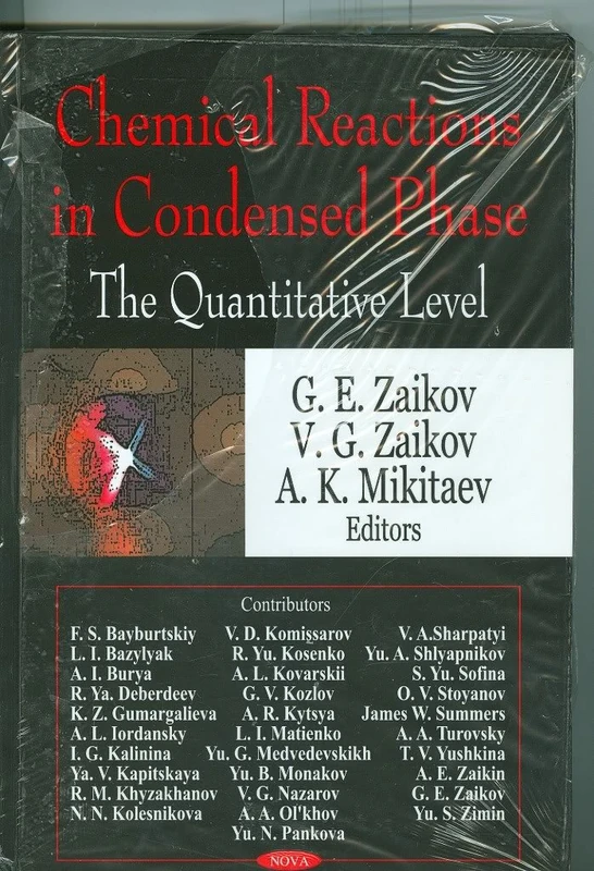 Chemical Reaction in Condensed Phase.the Quantitative Level - Image 1