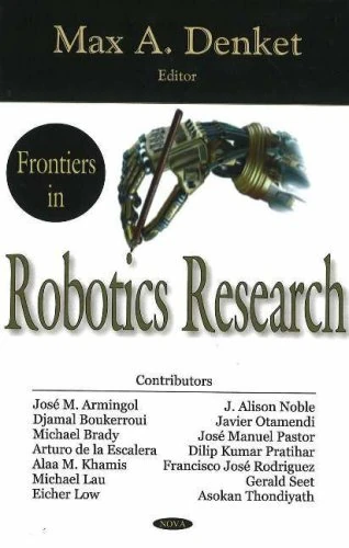 Frontiers in Robotics Research - Nova Science Pub Inc Book