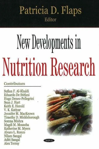 New Developments in Nutrition Research - Nova Science Publishers