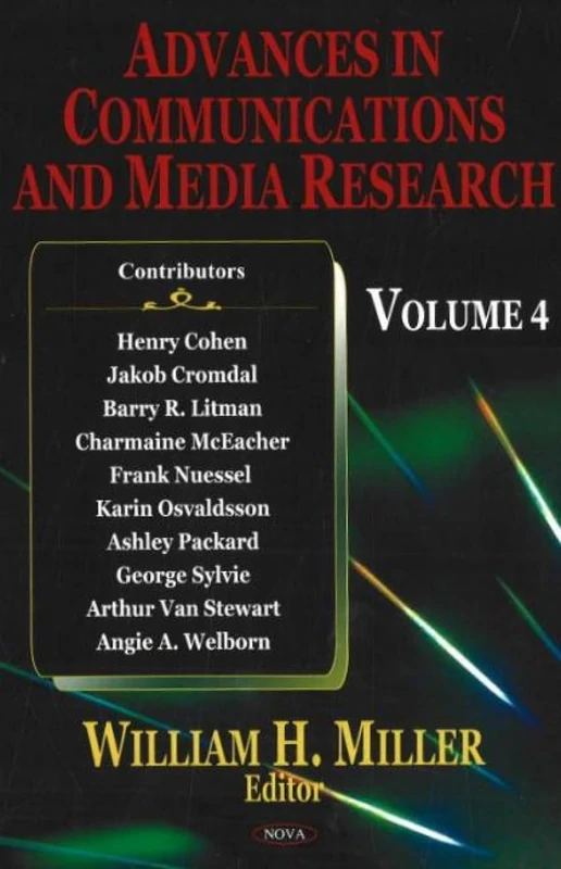 Advances in Communications and Media Research, Volume 4
