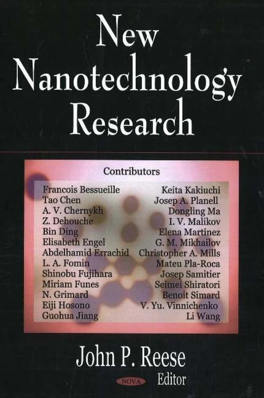 New Nanotechnology Research - Nova Science Publishers Inc