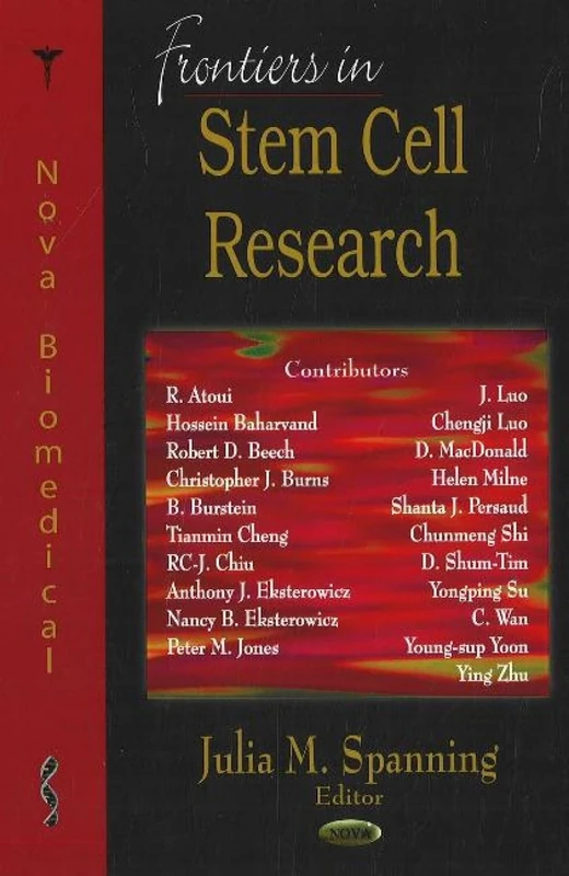 Nova Science Frontiers in Stem Cell Research - Medical Book
