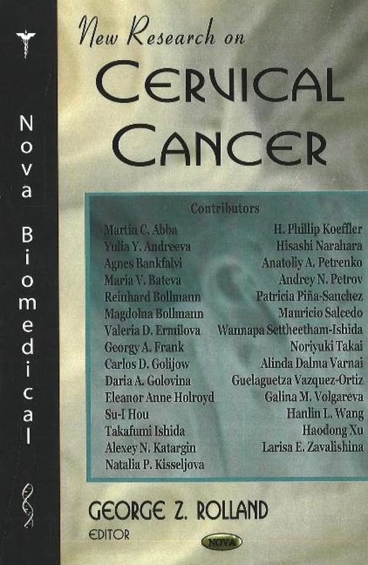 New Research on Cervical Cancer - Nova Science Publishers Inc