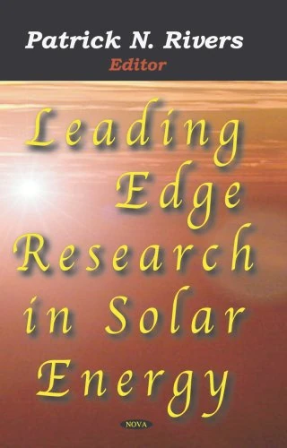 Leading Edge Research in Solar Energy - Nova Science Publishers
