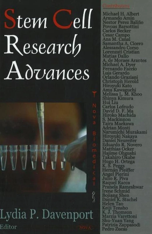 Stem Cell Research Advances - Nova Science Publishers Book