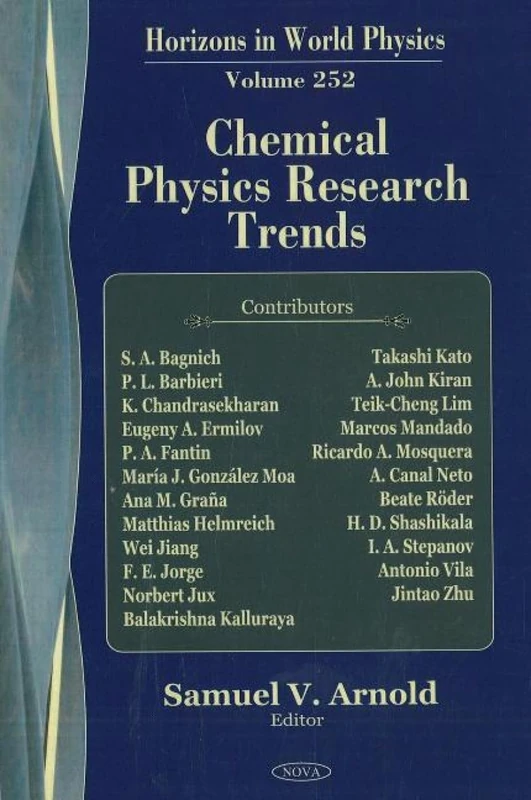 Chemical Physics Research Trends - Horizons in World Physics