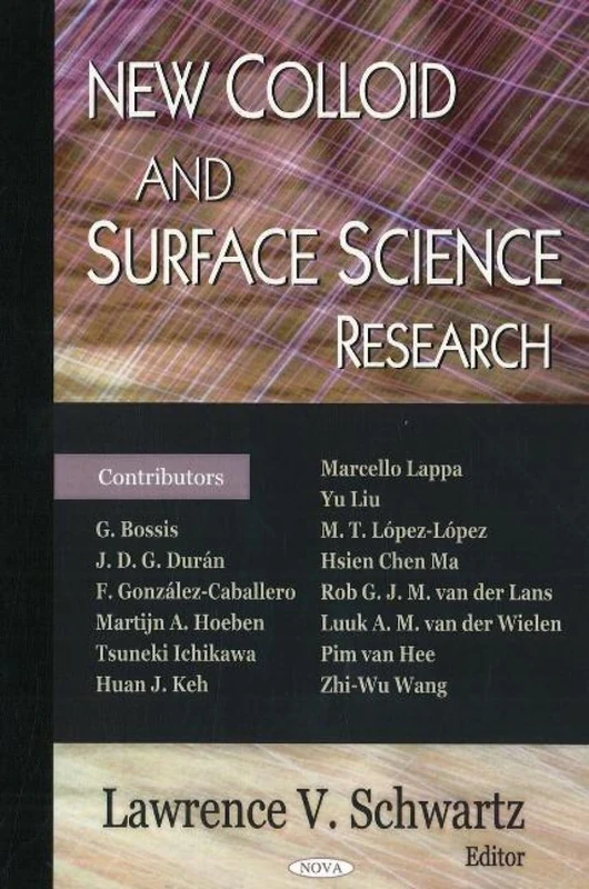 New Colloid and Surface Science Research - Nova Science Pub Inc