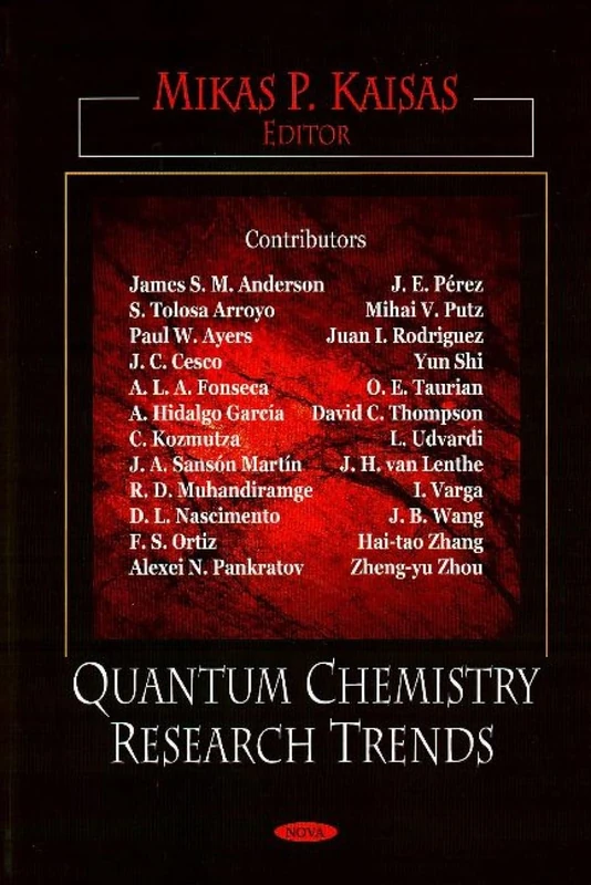 Quantum Chemistry Research Trends - Nova Science Publishers