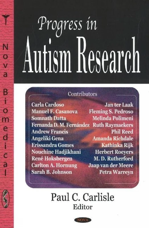 Progress in Autism Research - Nova Science Pub Inc Book