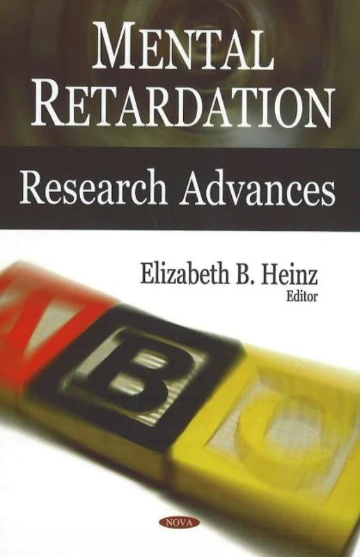 Nova Science Pub Mental Retardation Research Advances Book