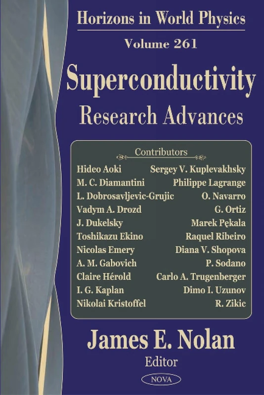 Superconductivity Research Advances (Horizons in World Physics)
