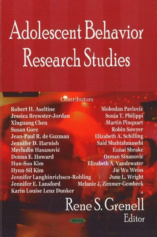 Adolescent Behavior Research Studies - Nova Science Publishers - Image 1