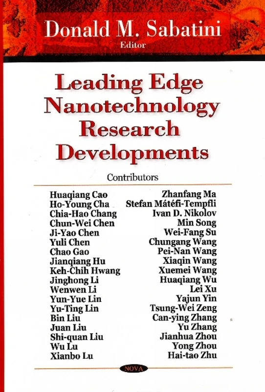 Leading Edge Nanotechnology Research Developments