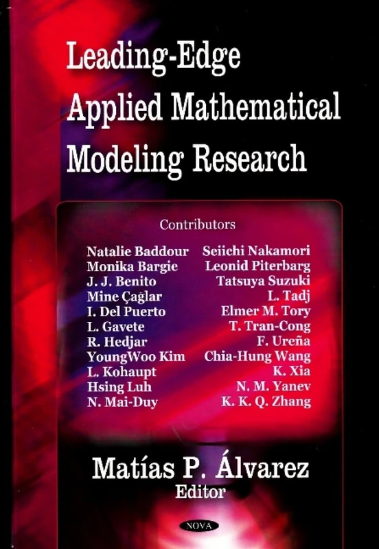 Leading-Edge Applied Mathematical Modeling Research