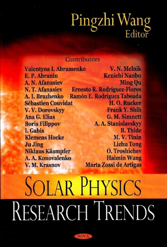Solar Physics Research Trends - Nova Science Publishers Book