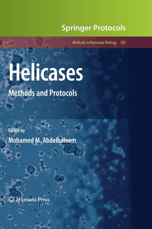Helicases: Methods and Protocols: 587 (Methods in Molecular Biology, 587) - Image 1