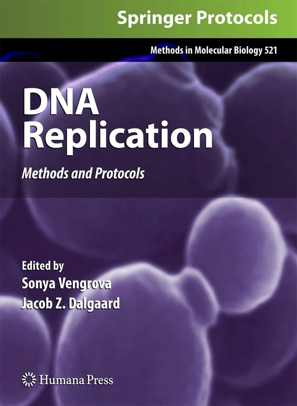 DNA Replication: Methods and Protocols: 521 (Methods in Molecular Biology, 521) - Image 1