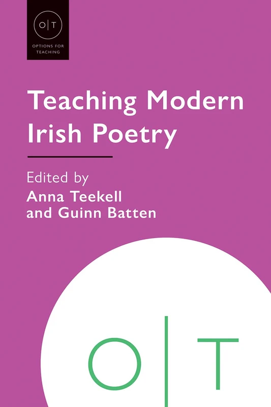 Teaching Modern Irish Poetry (Options for Teaching) - Image 1