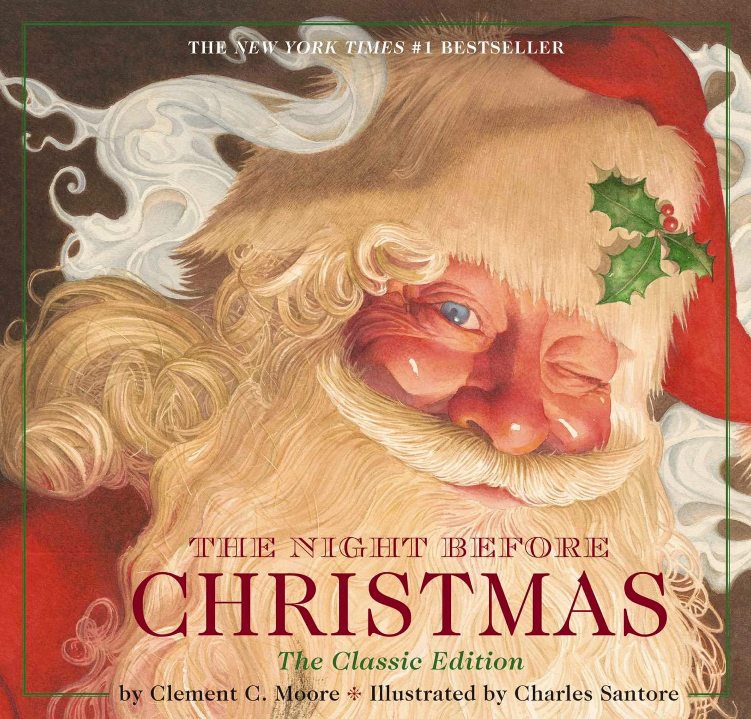 Night Before Christmas Hardcover : The Classic Edition (Charles Santore Children's Classics)
