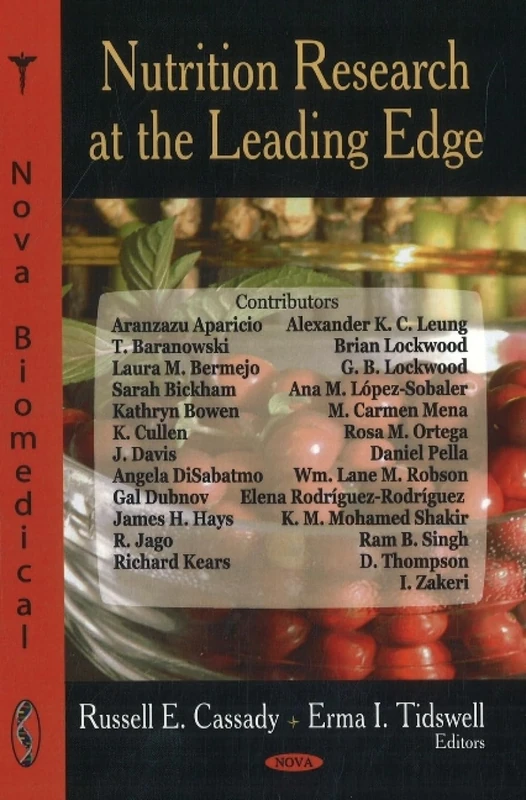 Nutrition Research at the Leading Edge - Nova Science Publishers