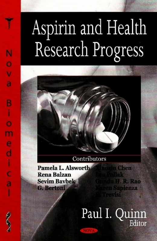 Nova Science Publishers - Aspirin and Health Research Progress