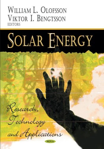 Nova Science Pub Solar Energy: Research Technology and Applications