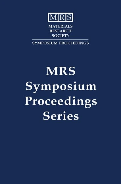 Photovoltaic Materials and Manufacturing Issues II: Volume 1210 (MRS Proceedings)