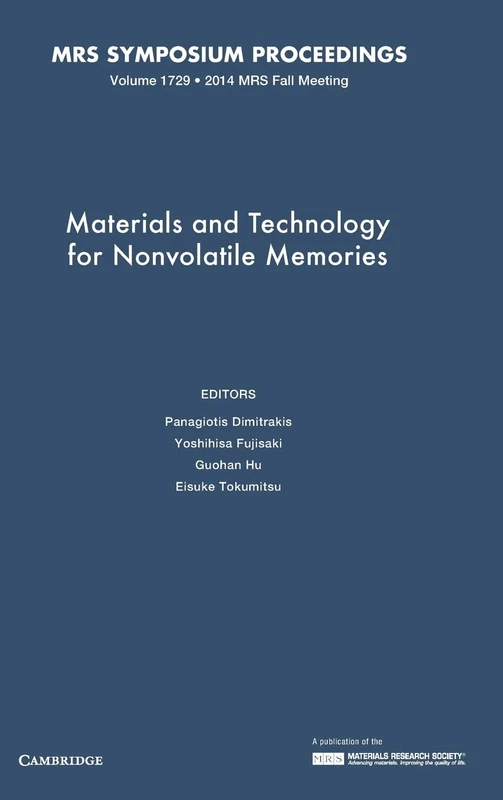 Materials and Technology for Nonvolatile Memories: Volume 1729 (MRS Proceedings)