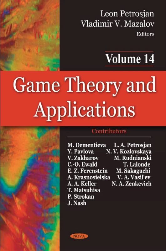 Game Theory and Applications: v. 14: Volume 14