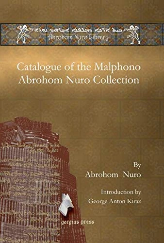 Catalogue of the Malphono Abrohom Nuro Collection: 1 (Abrohom Nuro Library)