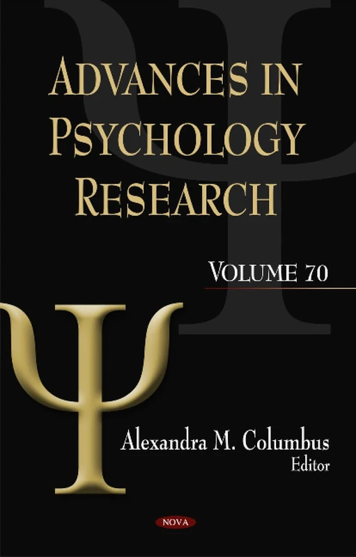 Advances in Psychology Research: v. 70: Volume 70