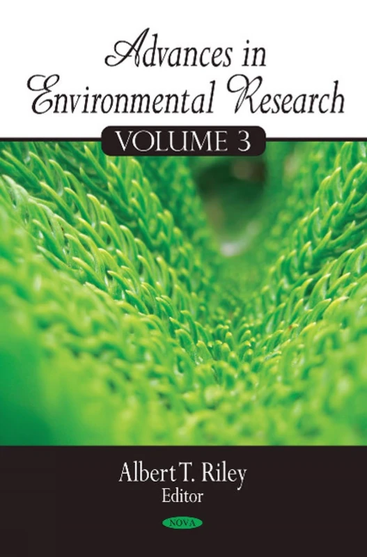 Advances in Environmental Research: v. 3: Volume 3 Book