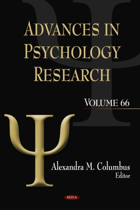 Advances in Psychology Research: v. 66: Volume 66